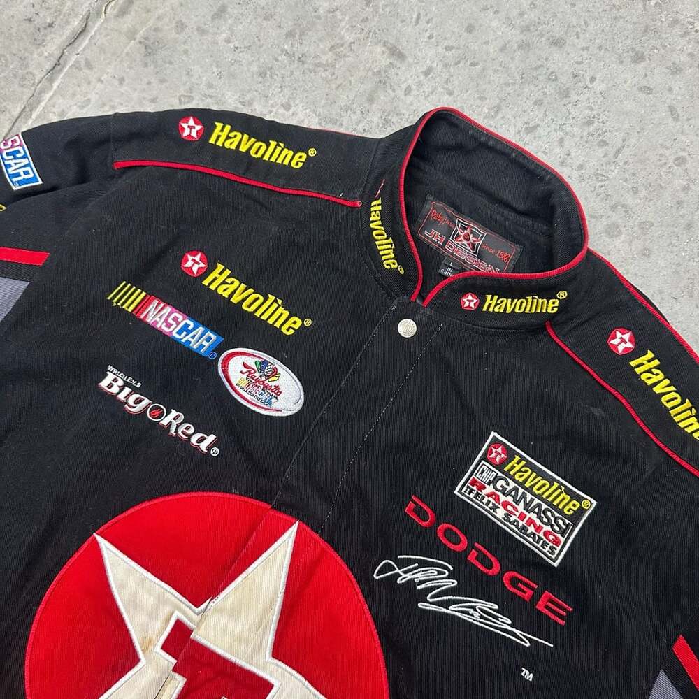 JH Design Havoline NASCAR Racing Jacket - Large - Picture 3 of 6